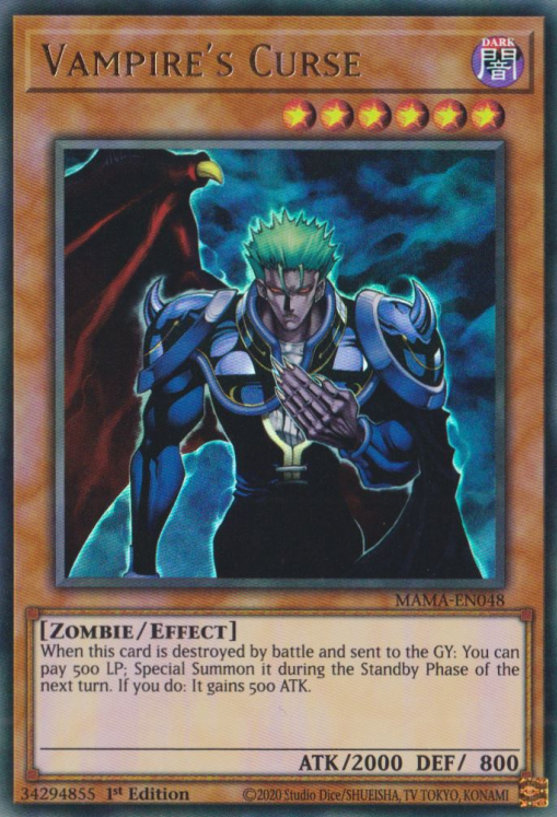 Vampire's Curse [MAMA-EN048] Ultra Rare | Good Games Morley