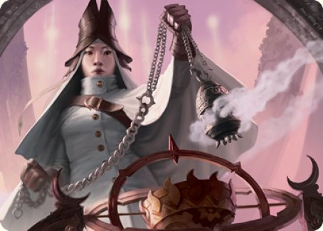 Celestus Sanctifier Art Card [Innistrad: Midnight Hunt Art Series] | Good Games Morley