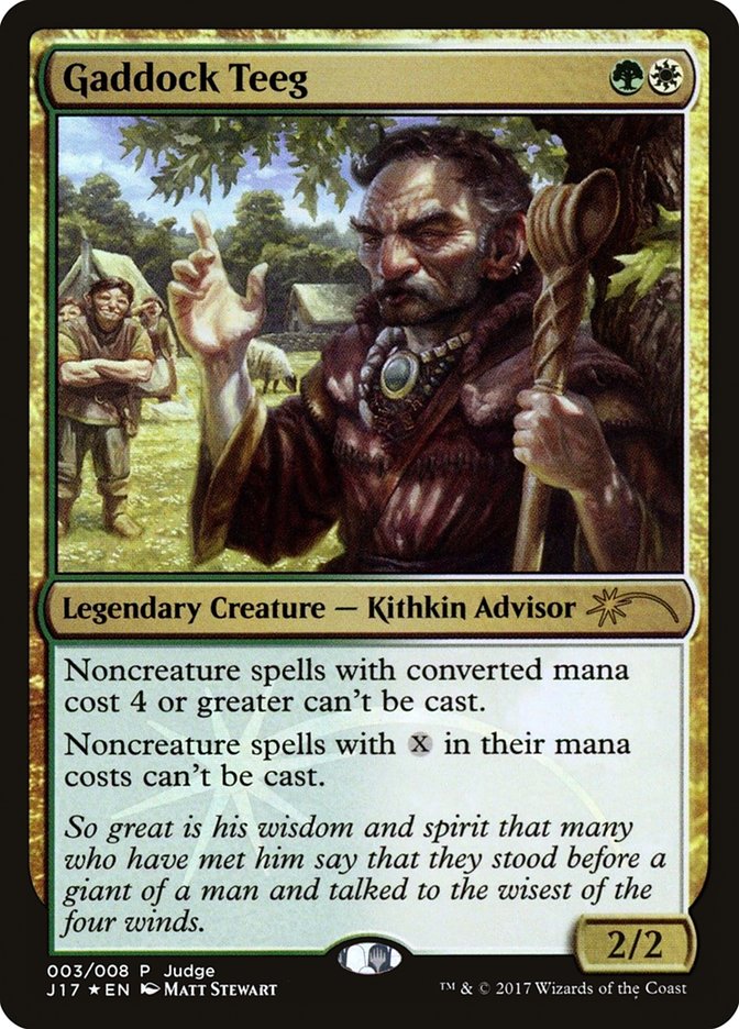 Gaddock Teeg [Judge Gift Cards 2017] | Good Games Morley