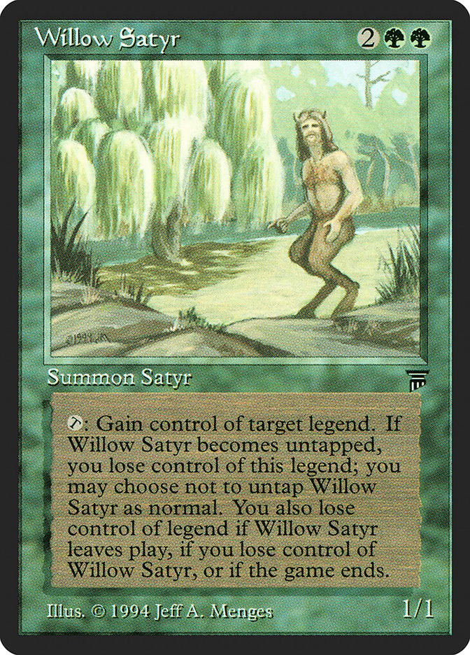Willow Satyr [Legends] | Good Games Morley