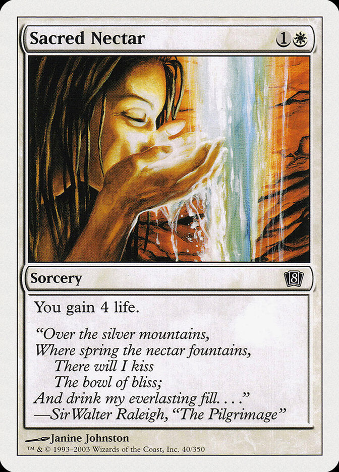 Sacred Nectar [Eighth Edition] | Good Games Morley