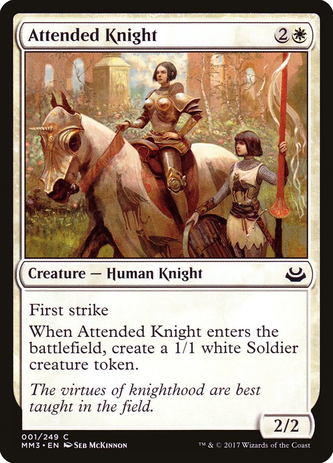 Attended Knight [Modern Masters 2017] | Good Games Morley