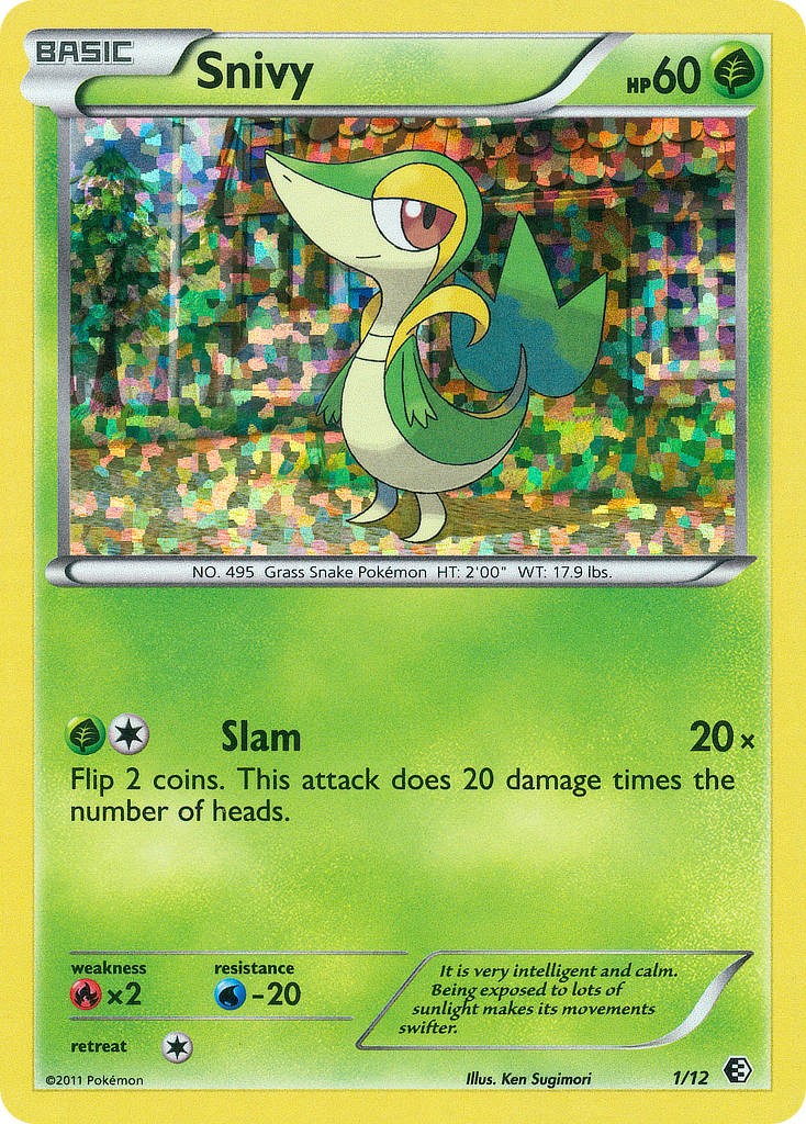Snivy (1/12) [McDonald's Promos: 2011 Collection] | Good Games Morley