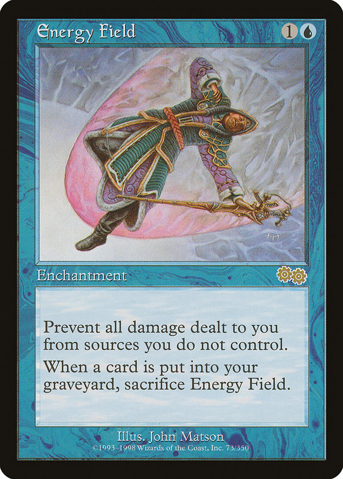 Energy Field [Urza's Saga] | Good Games Morley