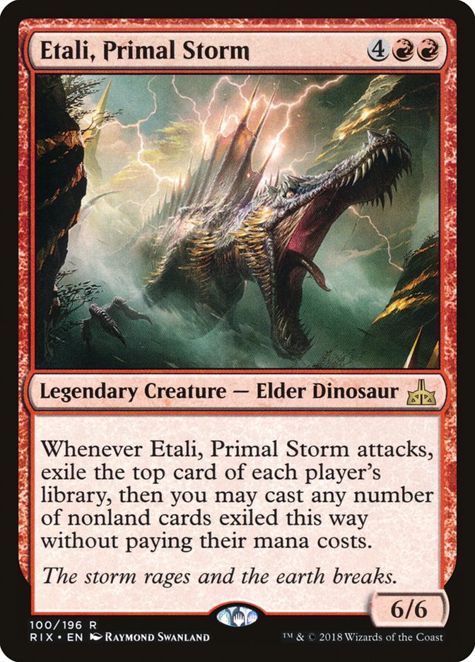 Etali, Primal Storm [Rivals of Ixalan] | Good Games Morley