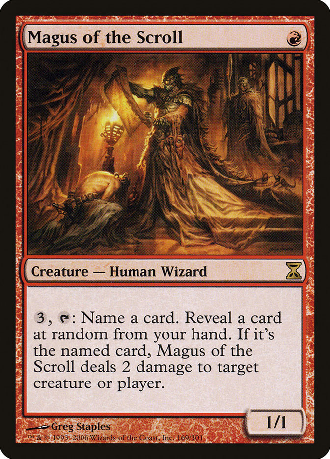 Magus of the Scroll [Time Spiral] | Good Games Morley