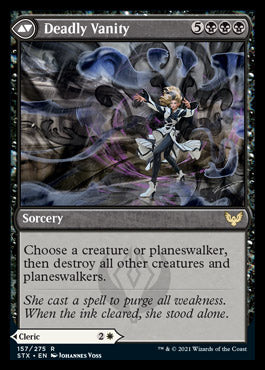 Selfless Glyphweaver // Deadly Vanity [Strixhaven: School of Mages] | Good Games Morley