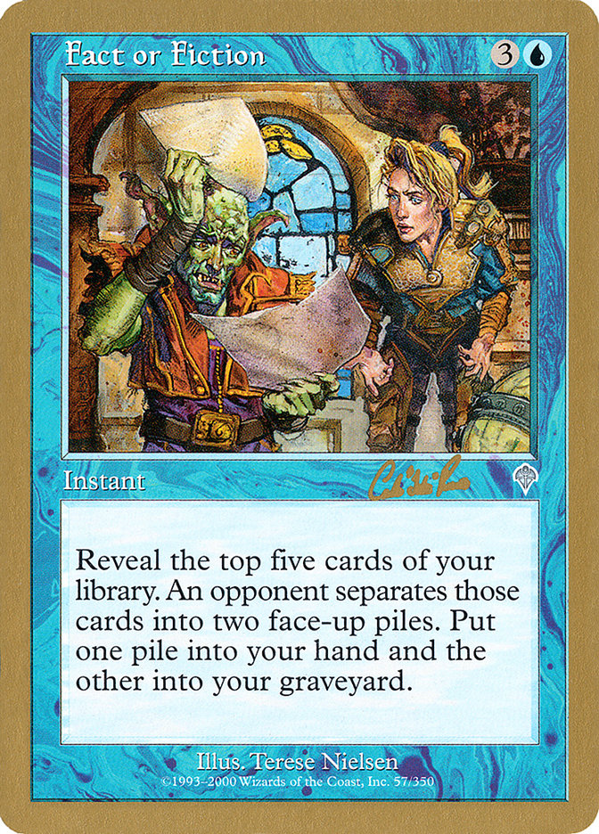 Fact or Fiction (Carlos Romao) [World Championship Decks 2002] | Good Games Morley