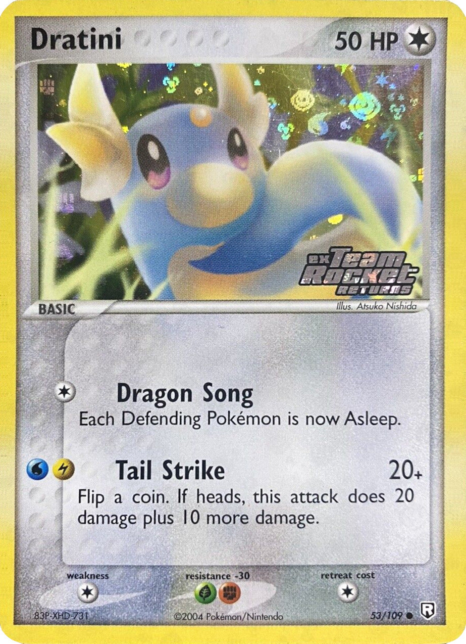 Dratini (53/109) (Stamped) [EX: Team Rocket Returns] | Good Games Morley