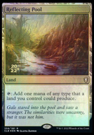 Reflecting Pool [Commander Legends: Battle for Baldur's Gate Prerelease Promos] | Good Games Morley