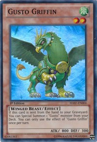 Gusto Griffin [HA07-EN004] Super Rare | Good Games Morley