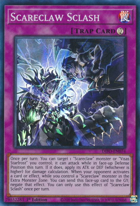 Scareclaw Sclash [DIFO-EN074] Super Rare | Good Games Morley