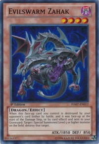 Evilswarm Zahak [HA07-EN012] Super Rare | Good Games Morley