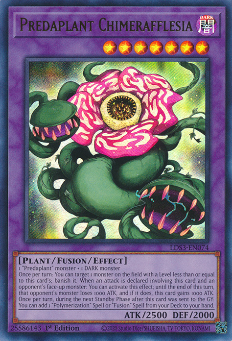 Predaplant Chimerafflesia [LDS3-EN074] Ultra Rare | Good Games Morley