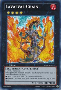 Lavalval Chain [HA07-EN019] Secret Rare | Good Games Morley