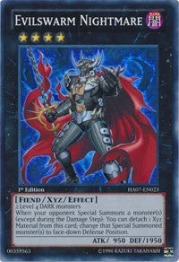 Evilswarm Nightmare [HA07-EN023] Super Rare | Good Games Morley