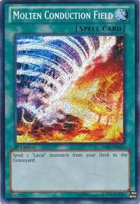 Molten Conduction Field [HA07-EN025] Secret Rare | Good Games Morley