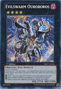 Evilswarm Ouroboros [HA07-EN065] Secret Rare | Good Games Morley