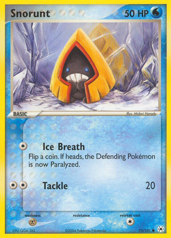 Snorunt (73/101) [EX: Hidden Legends] | Good Games Morley