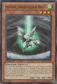 Lightning, Dragon Ruler of Drafts [LTGY-EN098] Common | Good Games Morley