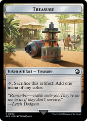Treasure (0002) // Angel Double-Sided Token [Jurassic World Collection Tokens] | Good Games Morley