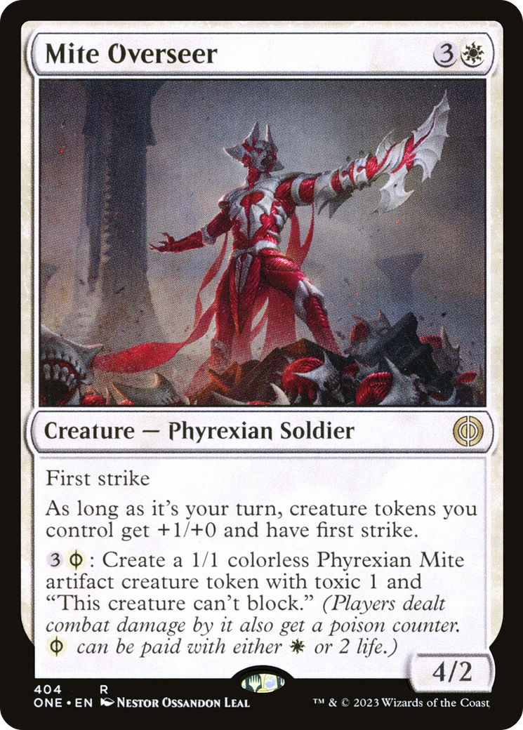 Mite Overseer [Phyrexia: All Will Be One] | Good Games Morley