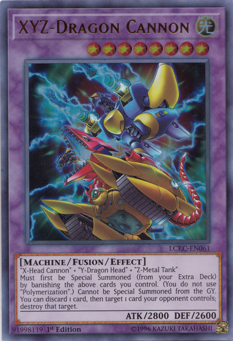 XYZ-Dragon Cannon [LCKC-EN061] Ultra Rare | Good Games Morley