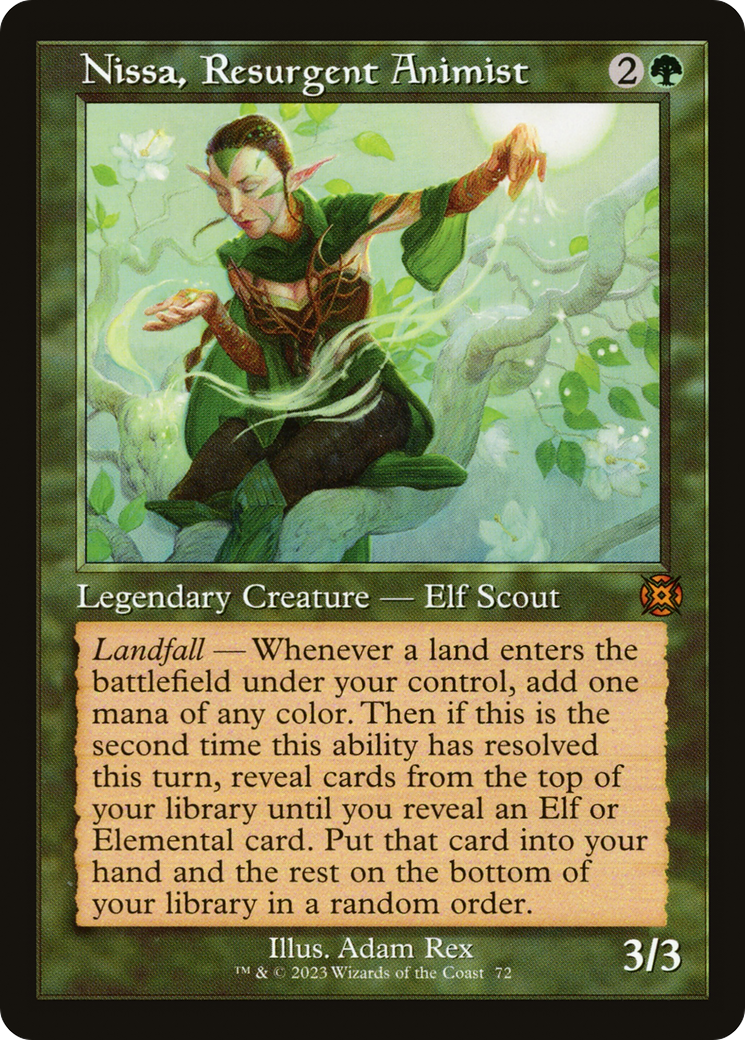 Nissa, Resurgent Animist (Retro) [March of the Machine: The Aftermath] | Good Games Morley