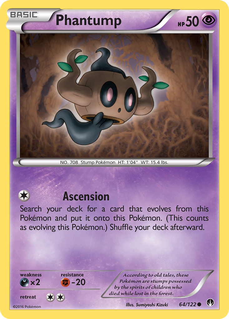 Phantump (64/122) [XY: BREAKpoint] | Good Games Morley