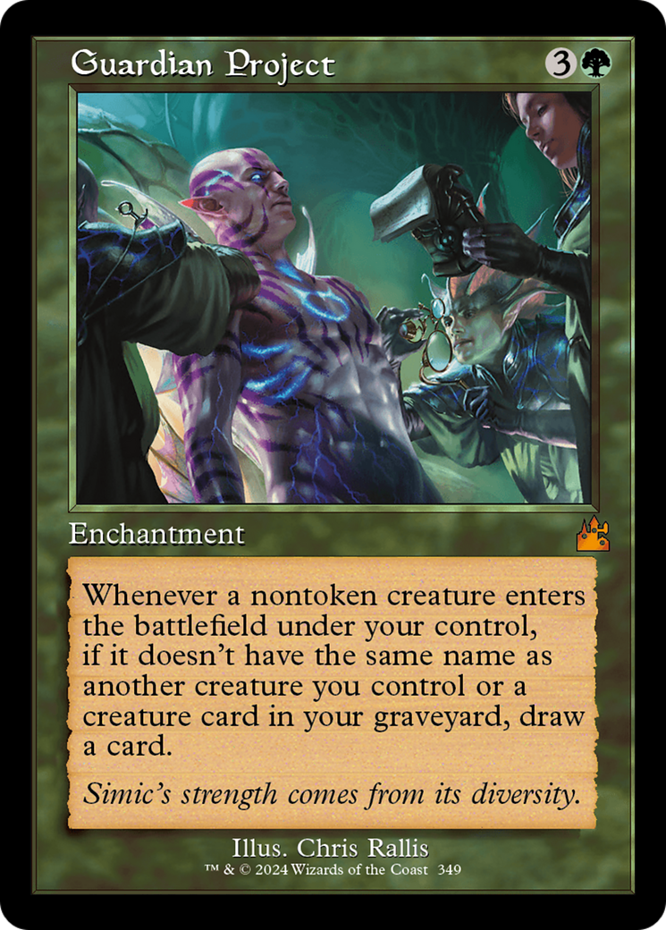 Guardian Project (Retro Frame) [Ravnica Remastered] | Good Games Morley