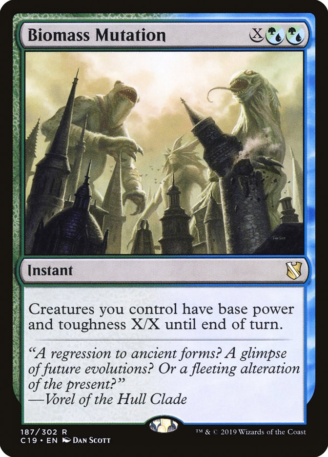 Biomass Mutation [Commander 2019] | Good Games Morley