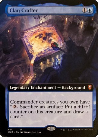 Clan Crafter (Extended Art) [Commander Legends: Battle for Baldur's Gate] | Good Games Morley