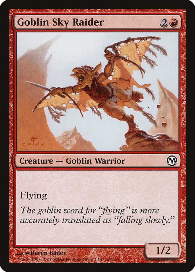 Goblin Sky Raider [Duels of the Planeswalkers] | Good Games Morley