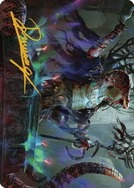 Sivriss, Nightmare Speaker Art Card (32) (Gold-Stamped Signature) [Commander Legends: Battle for Baldur's Gate Art Series] | Good Games Morley