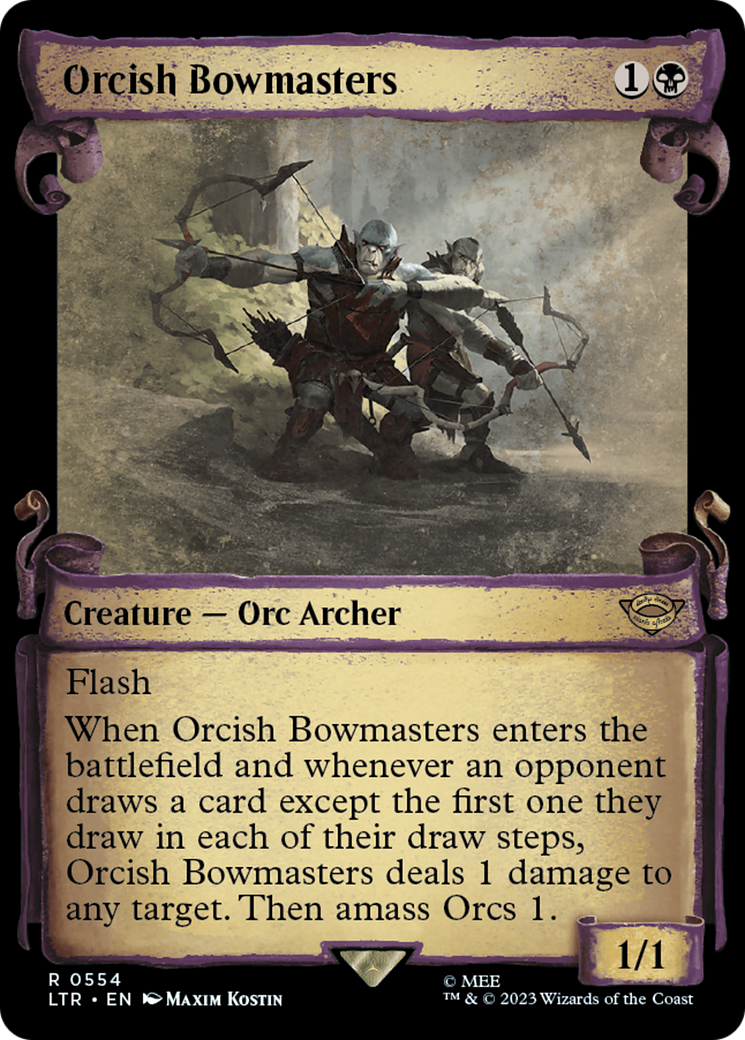 Orcish Bowmasters [The Lord of the Rings: Tales of Middle-Earth Showcase Scrolls] | Good Games Morley