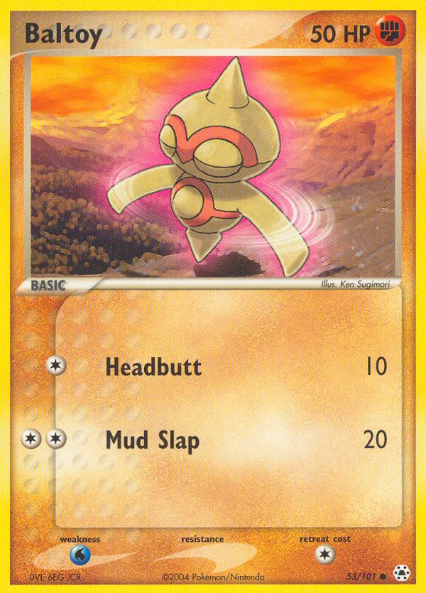 Baltoy (53/101) [EX: Hidden Legends] | Good Games Morley