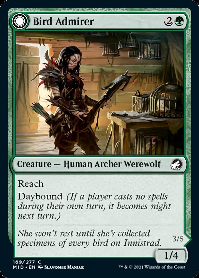 Bird Admirer // Wing Shredder [Innistrad: Midnight Hunt] | Good Games Morley