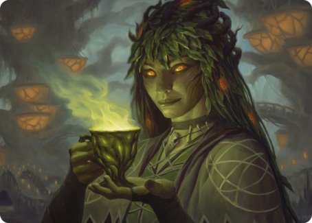 Dina, Soul Steeper Art Card [Strixhaven: School of Mages Art Series] | Good Games Morley