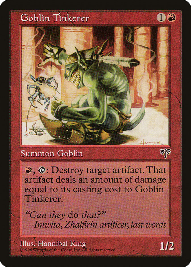 Goblin Tinkerer [Mirage] | Good Games Morley