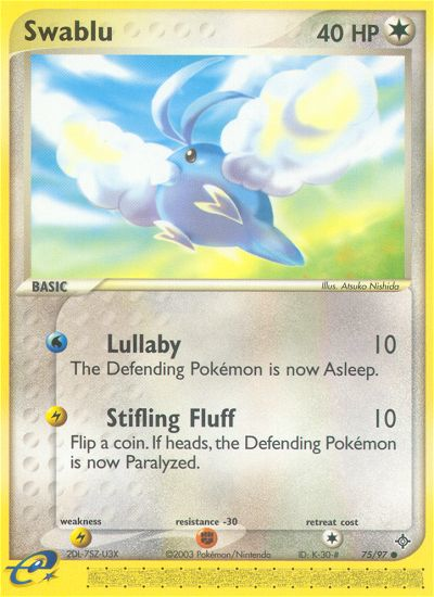 Swablu (75/97) [EX: Dragon] | Good Games Morley