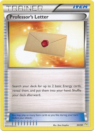 Professor's Letter (24/30) [XY: Trainer Kit - Noivern] | Good Games Morley