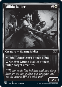 Militia Rallier [Innistrad: Double Feature] | Good Games Morley
