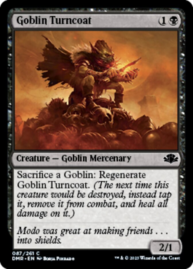 Goblin Turncoat [Dominaria Remastered] | Good Games Morley