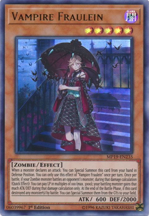 Vampire Fraulein [MP19-EN235] Ultra Rare | Good Games Morley