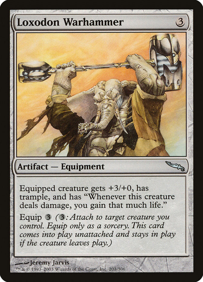 Loxodon Warhammer [Mirrodin] | Good Games Morley