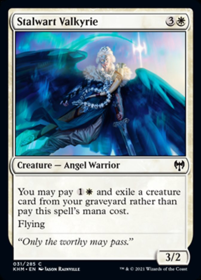 Stalwart Valkyrie [Kaldheim] | Good Games Morley