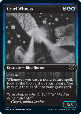 Cruel Witness [Innistrad: Double Feature] | Good Games Morley