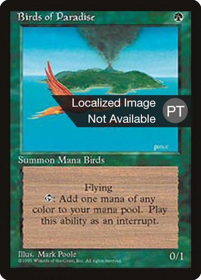 Birds of Paradise [Fourth Edition (Foreign Black Border)] | Good Games Morley