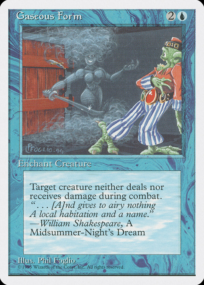 Gaseous Form [Fourth Edition] | Good Games Morley