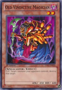 Old Vindictive Magician [YS13-EN020] Common | Good Games Morley